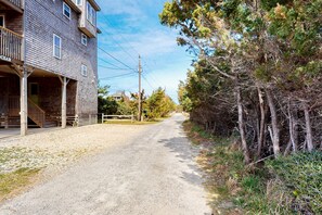 Property grounds - Lovely home with private pool, decks, amazing ocean view, & W/D (Hatteras)