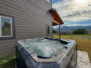 Bain à remous extérieur