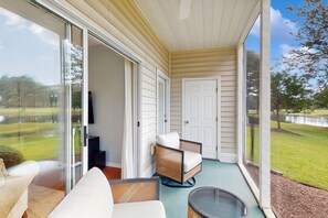 Interior - 1st-floor corner condo with water view, on-site pool, & screened patio (Sunset Beach)