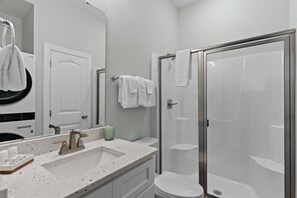 Shower, towels