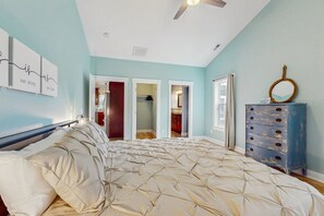 3 dormitorios, cuna de viaje, wifi gratis y ropa de cama