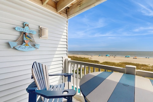 Stunning ocean front condo with shared pool and direct beach access