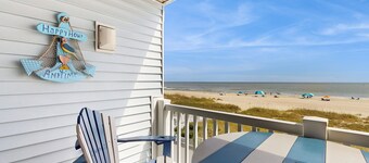 Stunning ocean front condo with shared pool and direct beach access