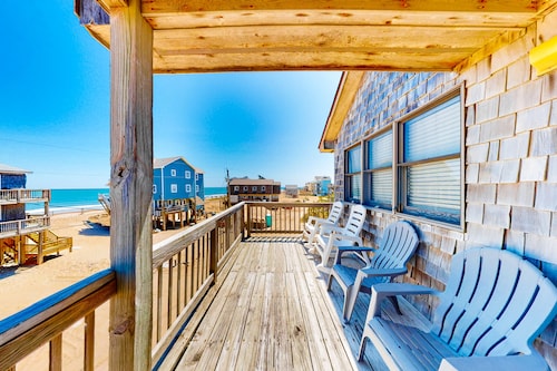Oceanfront, Dog-Friendly House w/ Free WiFi, Ocean View, & Shared Pool