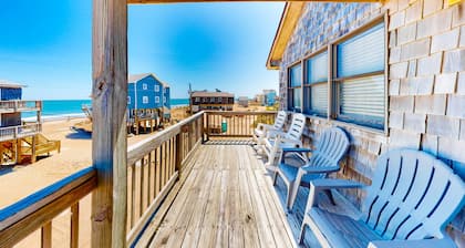 Oceanfront, Dog-Friendly House w/ Free WiFi, Ocean View, & Shared Pool