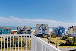 Property grounds - Outer Banks house with private pool, hot tub, W/D & ocean view - dog-friendly (Avon)