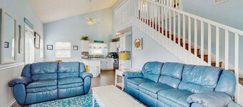 Charming Coastal Home with private pool, Ocean Views, & Short Walk to the beach