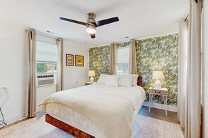 2 makuuhuonetta, vauvan matkasänky, ilmainen Wi-Fi, vuodevaatteet