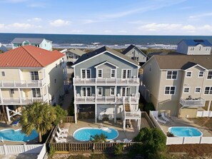 Exterior - Life's Too Shore: Oceanview, Dog Friendly, Pool (Ocean Isle Beach)