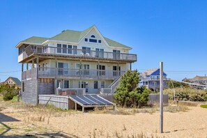Exterior - Oceanfront home with private theater, hot tub, pool & pool table (Waves)