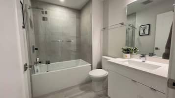 Shower, hair dryer
