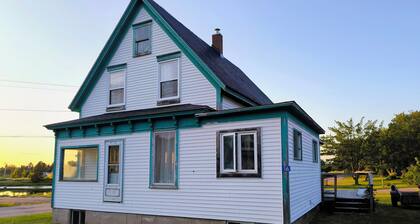 Cottage in a small fishing port