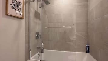 Shower, hair dryer