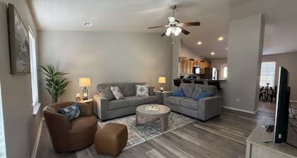 Cozy Family Retreat with Game Room & Large Fenced Backyard