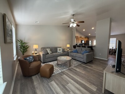 Cozy Family Retreat with Game Room & Large Fenced Backyard