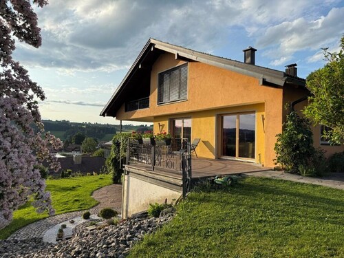 Barrierefreie Ferienwohnung "Freiraum" in Weiler-Simmerberg. Hunde erlaubt!