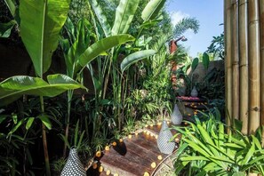 Overnattingsstedets uteområder