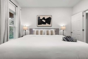 6 bedrooms, iron/ironing board, travel crib, WiFi
