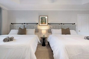 4 bedrooms, iron/ironing board, travel crib, WiFi