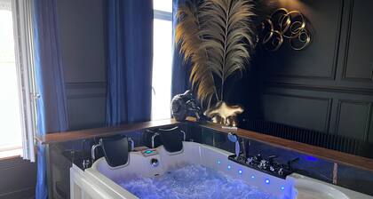 Chambres privative cocooning La 104 avec baignoire balnéo