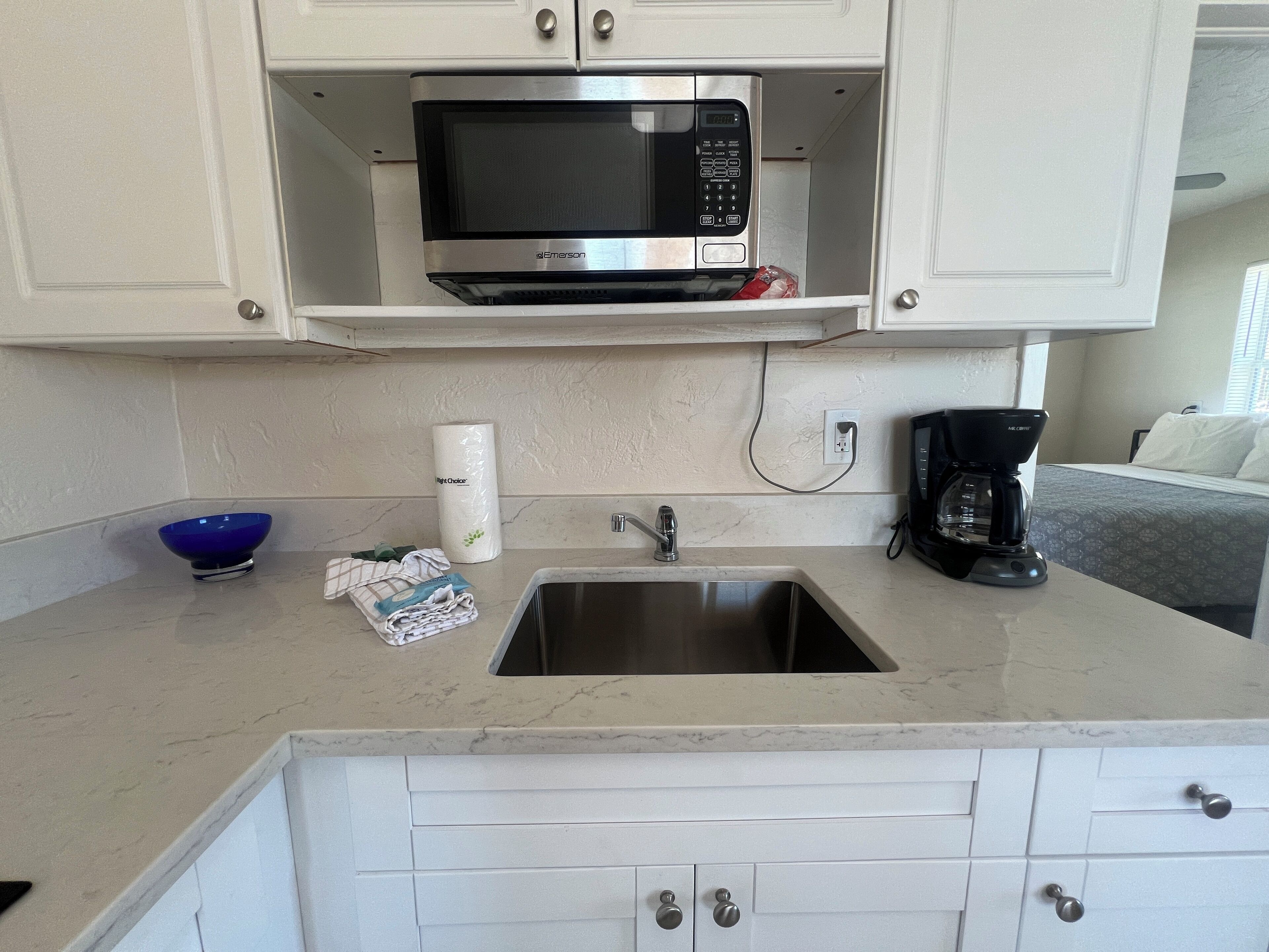 Microwave, stovetop