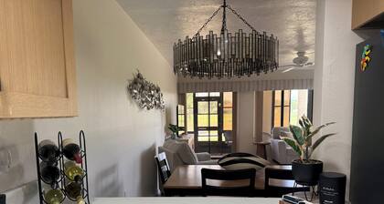 2/2 CONDO IN POPULAR GOLF VILLAGE AT SUN 'N LAKE! Overlooks golf course & pool!