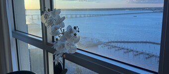 1-bedroom apartment with fitness room and AC in brilliant downtown Fort Myers