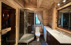 Shower - Lovely home in Sjusjøen with sauna (Sjusjøen)