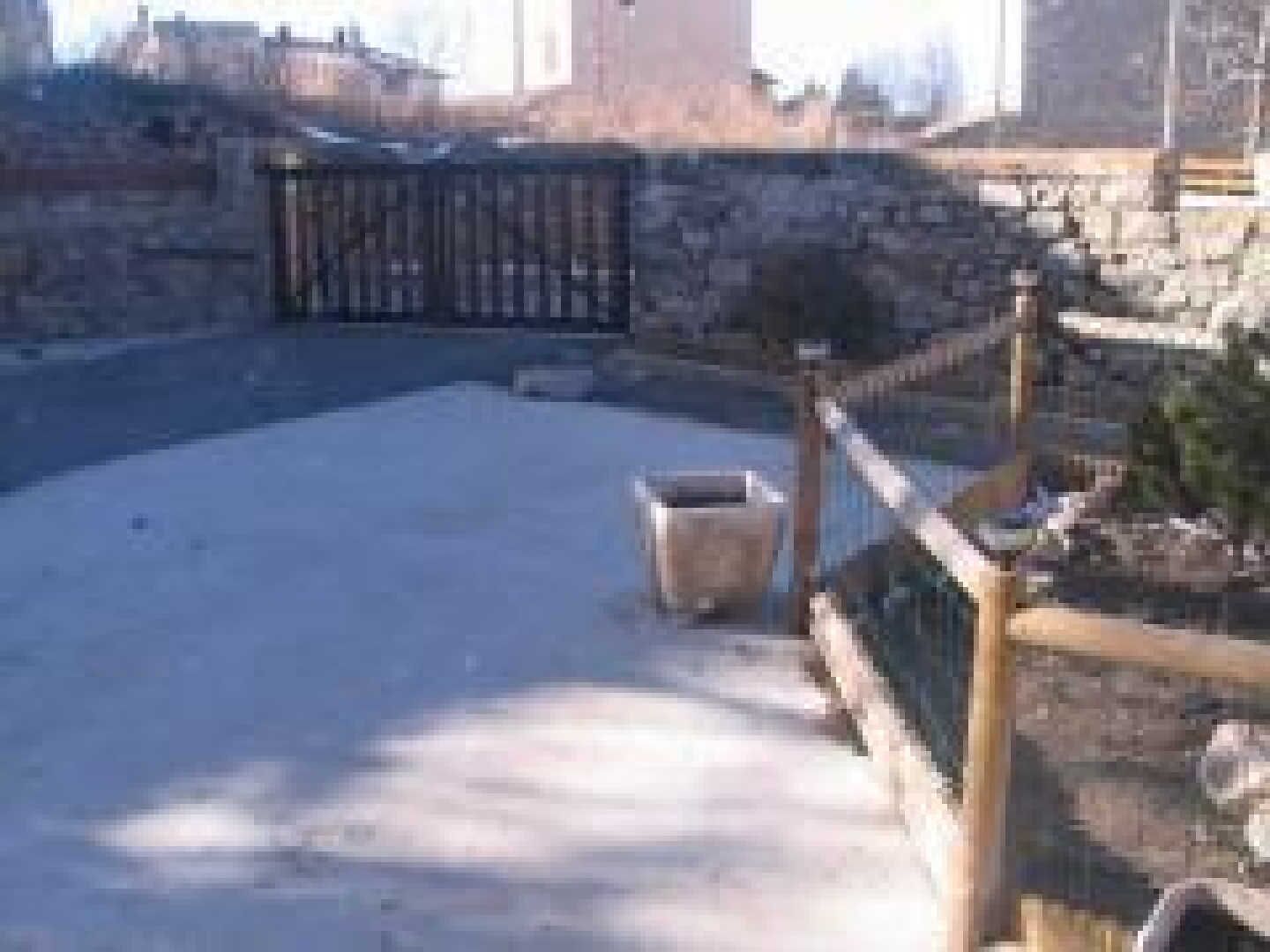 Enceinte de l’hébergement