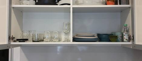 Microwave, oven, stovetop