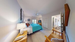 5 habitaciones, tabla de planchar con plancha, wifi y ropa de cama