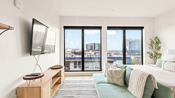 Lejlighed - byudsigt | Opholdsområde