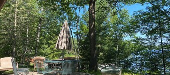 Lake Chippewa Flowage - Open Year Round, private home & dock, A/C, washer, dryer