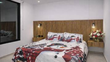 2 soverom, strykejern/-brett, wi-fi (inkludert) og sengetøy