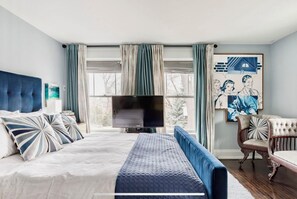 3 soverom, strykejern/-brett, wi-fi og sengetøy