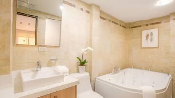 Towels, soap, toilet paper