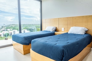2 habitaciones y caja de seguridad en la habitación 