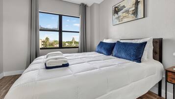 2 slaapkamers, een strijkplank/strijkijzer, reisbedje, gratis wifi