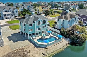 Exterior - Salt and Soul Cottage | 1,228 ft to the beach | Private Pool and Hot Tub (Corolla)