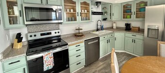 Jungle Bungalow a unique 2-bedroom stay with tropical relaxing vibes throughout.