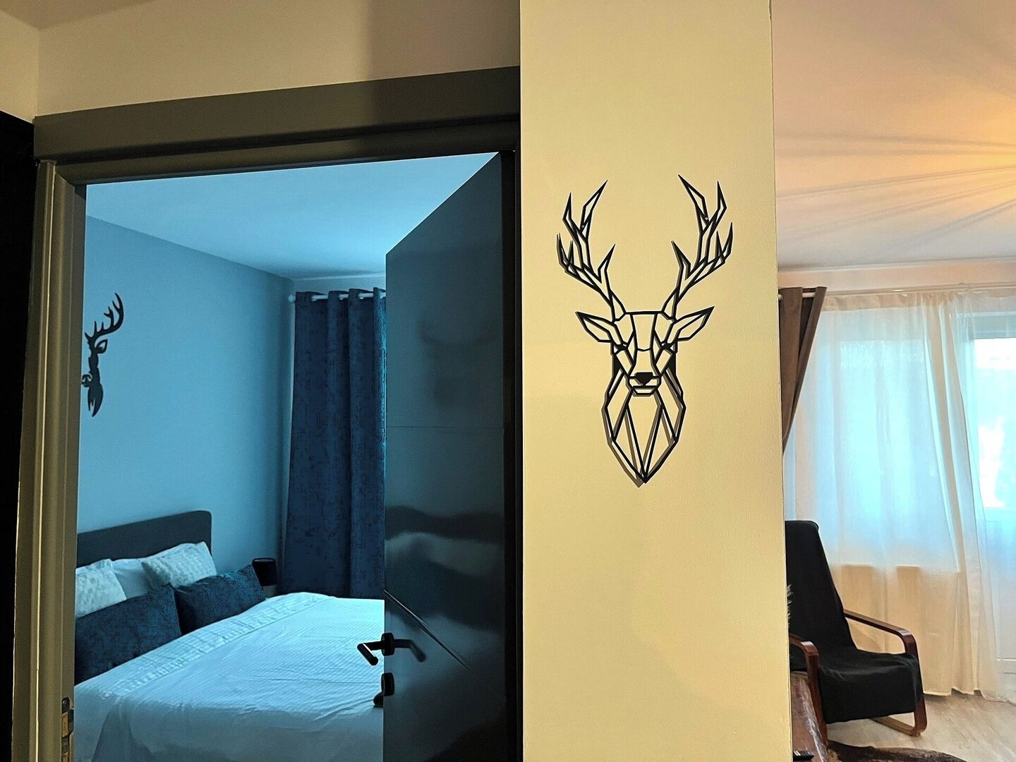 1 chambre, fer et planche à repasser, lit parapluie, Wi-Fi