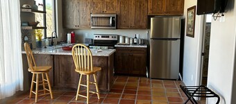 Desperatehills Casita one bedroom full kitchen and corral