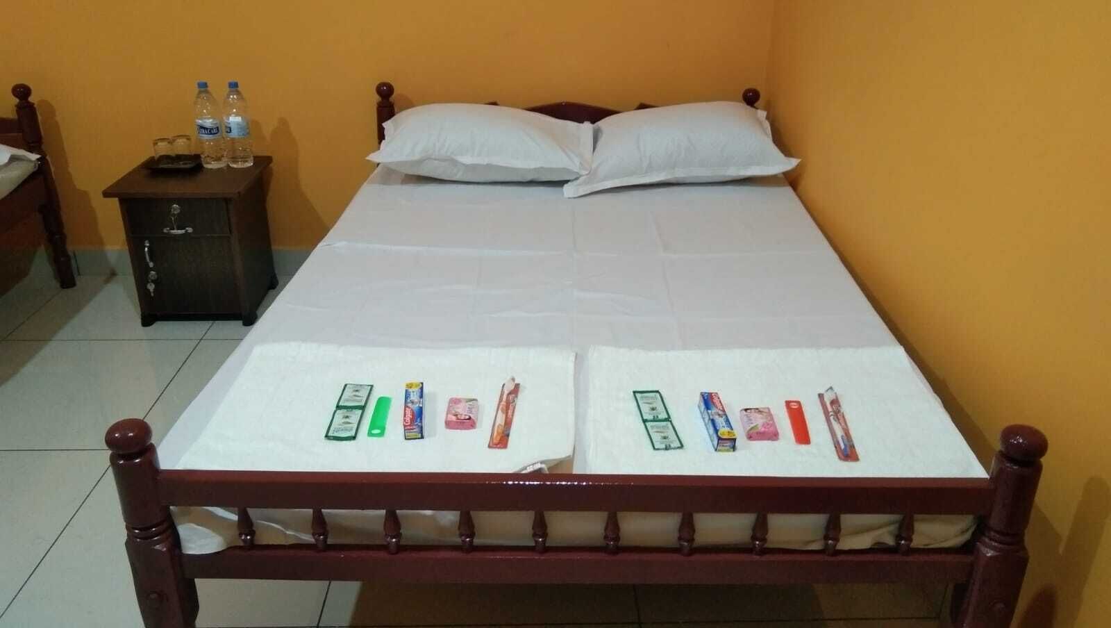 2 bedrooms, in-room safe, iron/ironing board, travel crib