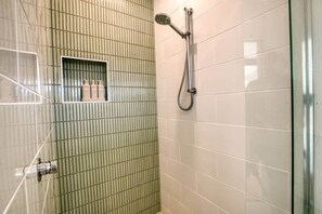 Hair dryer, towels
