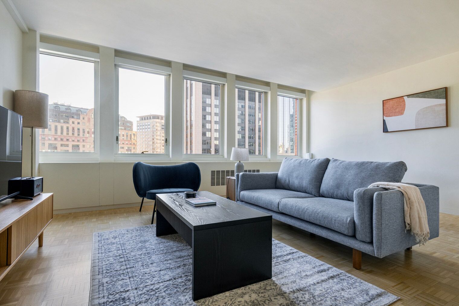 Televisie en een stereo