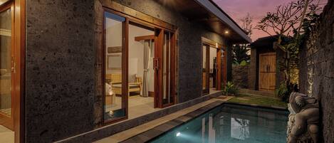 Fassade der Unterkunft