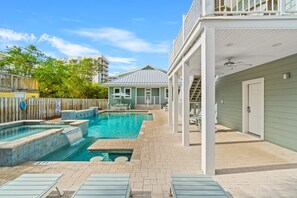 Beheizter Pool