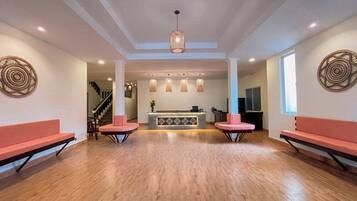 Zona de estar del vestíbulo