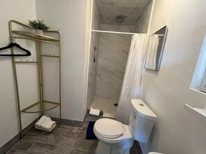 Towels, soap, toilet paper