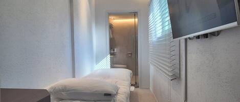 Single Room | Premium bedding, down duvets, memory-foam beds, free WiFi